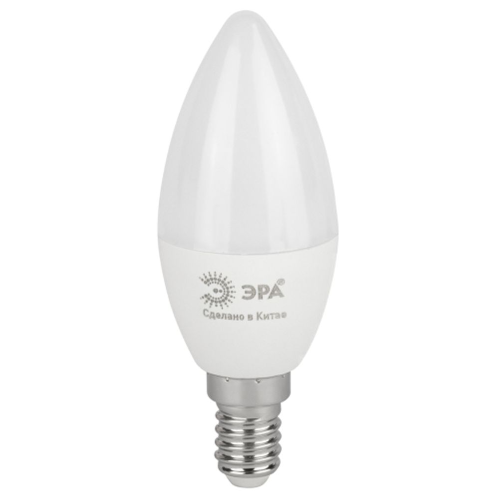 Лампа светодиодная ЭРА RED LINE LED B35-8W-827-E14 R 8Вт свеча теплый белый свет Е14 | Лампы cветодиодные Свеча (B/C)