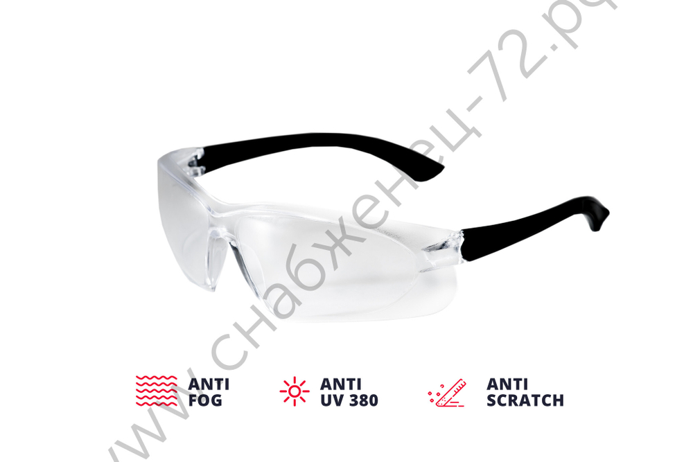 Прозрачные защитные очки ADA VISOR PROTECT