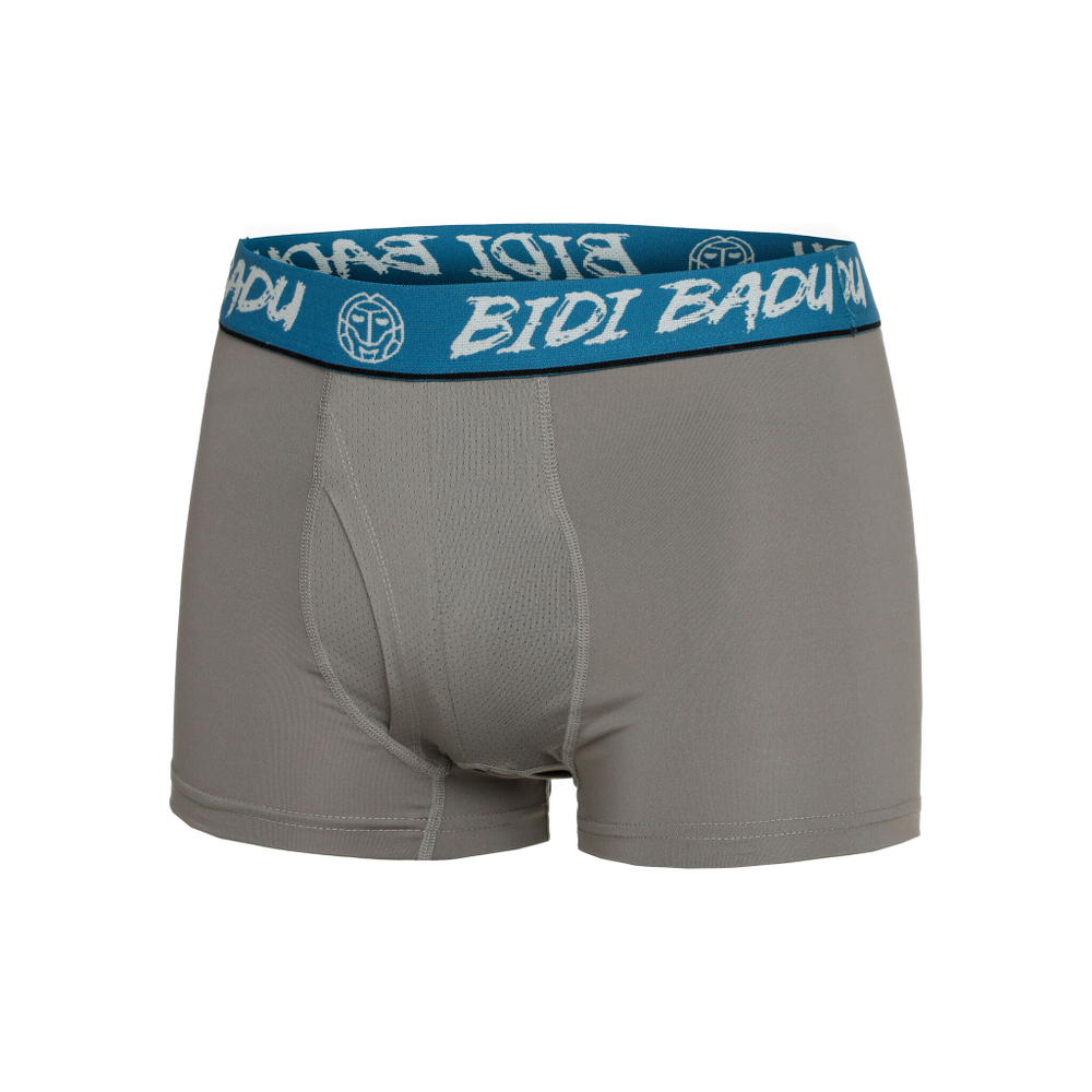 BIDI BADU Crew Boxer Shorts Men - Grey, Turquoise
