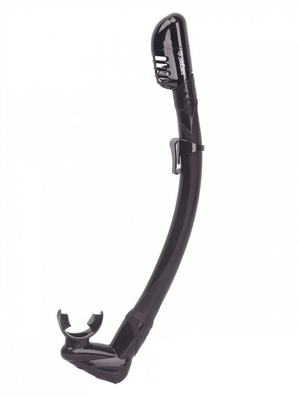 Набор маска+трубка Sargan Агидель Black Type черный