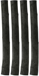 Уголь натуральный для рисования FABER-CASTELL, НАБОР 4 шт., "Pitt", толщина 9-15 мм, 129498