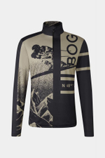 Толстовка мужская BOGNER SPORT VERTI2 в бежево-черном цвете