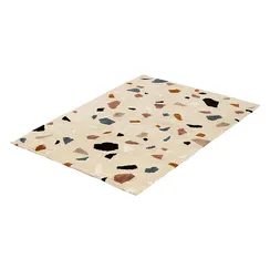 Ковер из хлопка terrazzo poetry из коллекции ethnic, 120х180 см