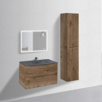 База под керамическую раковину Mia 750 подвесная, 2 выкатных ящика soft close, V.Oak, , шт