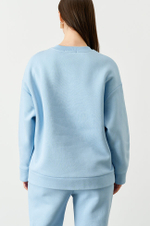 22735 Джемпер женский (голубой)