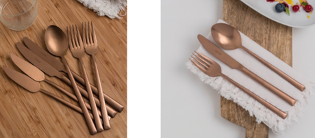 Набор столовых приборов на 6 персон 24 прибора Herdmar Arco Cooper