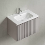 Тумба с раковиной Sancos Snob R 1.0 SNR1.070SM/CN7007 Doha Soft
