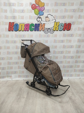 Санки-коляски Galaxy Snow kids 3-2С бронза