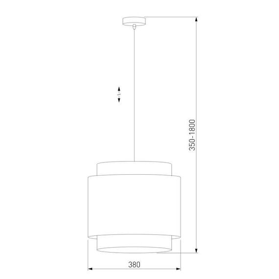 Подвесной светильник TK Lighting 6529 Boho White