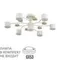 8195/7C COMFI LN25 262 белый, металл/дерево/пластик Потолочный светильник LED GX53 7*9W 220V RONDO