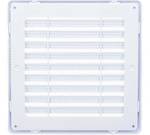Решетка вентиляционная разъёмная 218х295 мм с москитной сеткой