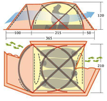 ПАЛАТКА ALEXIKA MIRAGE 4