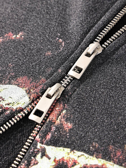 Худи Off Street print zip
