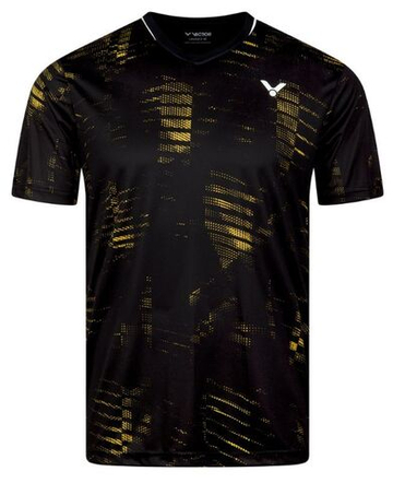 Мужская теннисная футболка Victor T-53102 C - черный