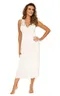 Kristina long nightdress Ecru