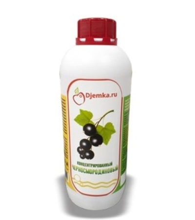 Наполнитель коктейльный Черносмородиновый концентрированный бутылка 1кг