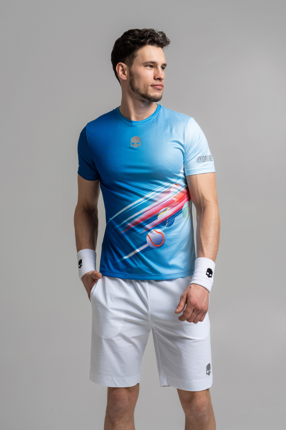 Мужская футболка HYDROGEN FLASH BALLS TECH T-SHIRT (T00832-004)