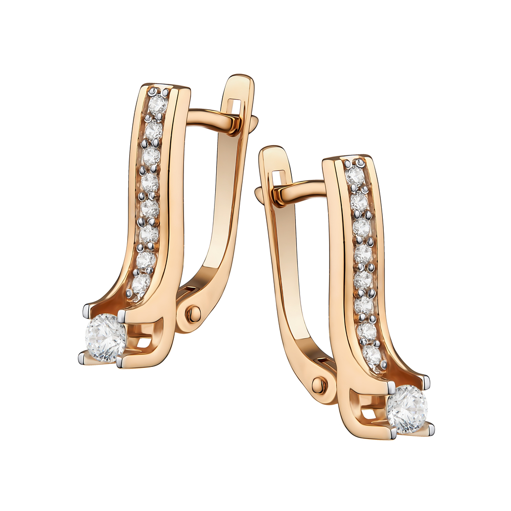 Серьги из золота 585 пробы