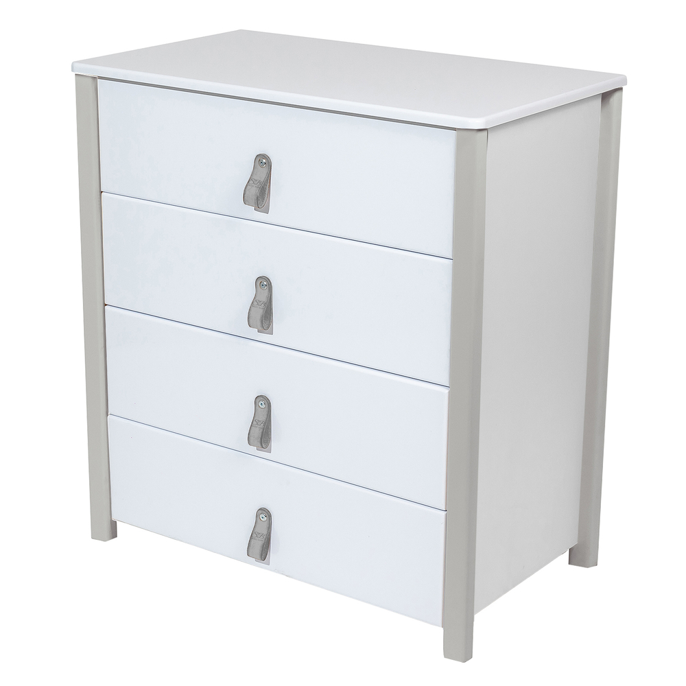 Пеленальный комод Sweet Baby Massimo Белый/Серый