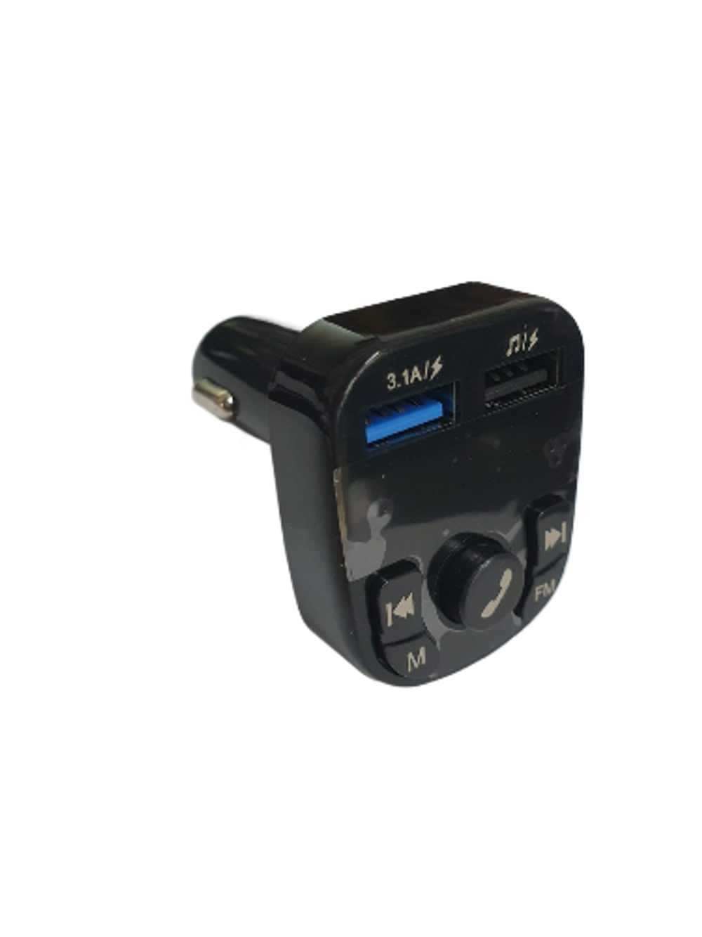 Автомобильный FM-трансмиттер QY05 Bluetooth (черный)
