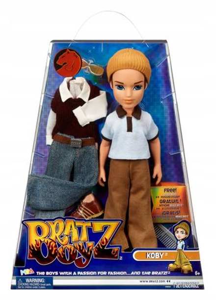 Кукла Bratz Koby Серия 3 - Кукла Брац Коби с модным внешним видом и смелым стилем 592372
