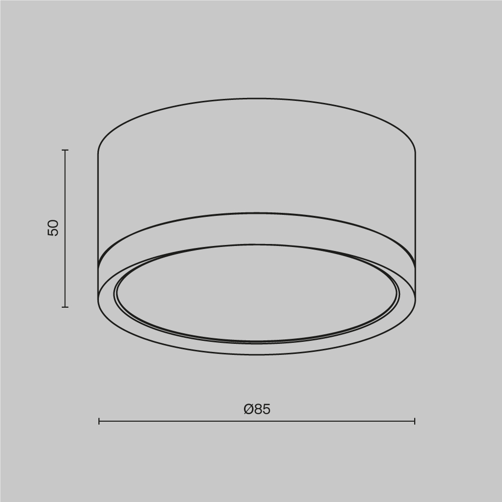 Накладной светильник Maytoni Technical C086CL-GX53-SRD-WS