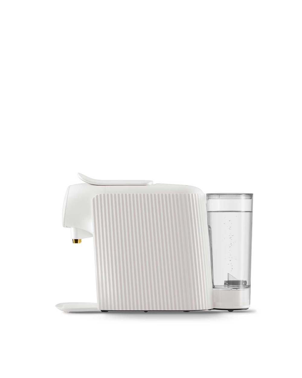Капсульная кофемашина Alessi Plissé, White