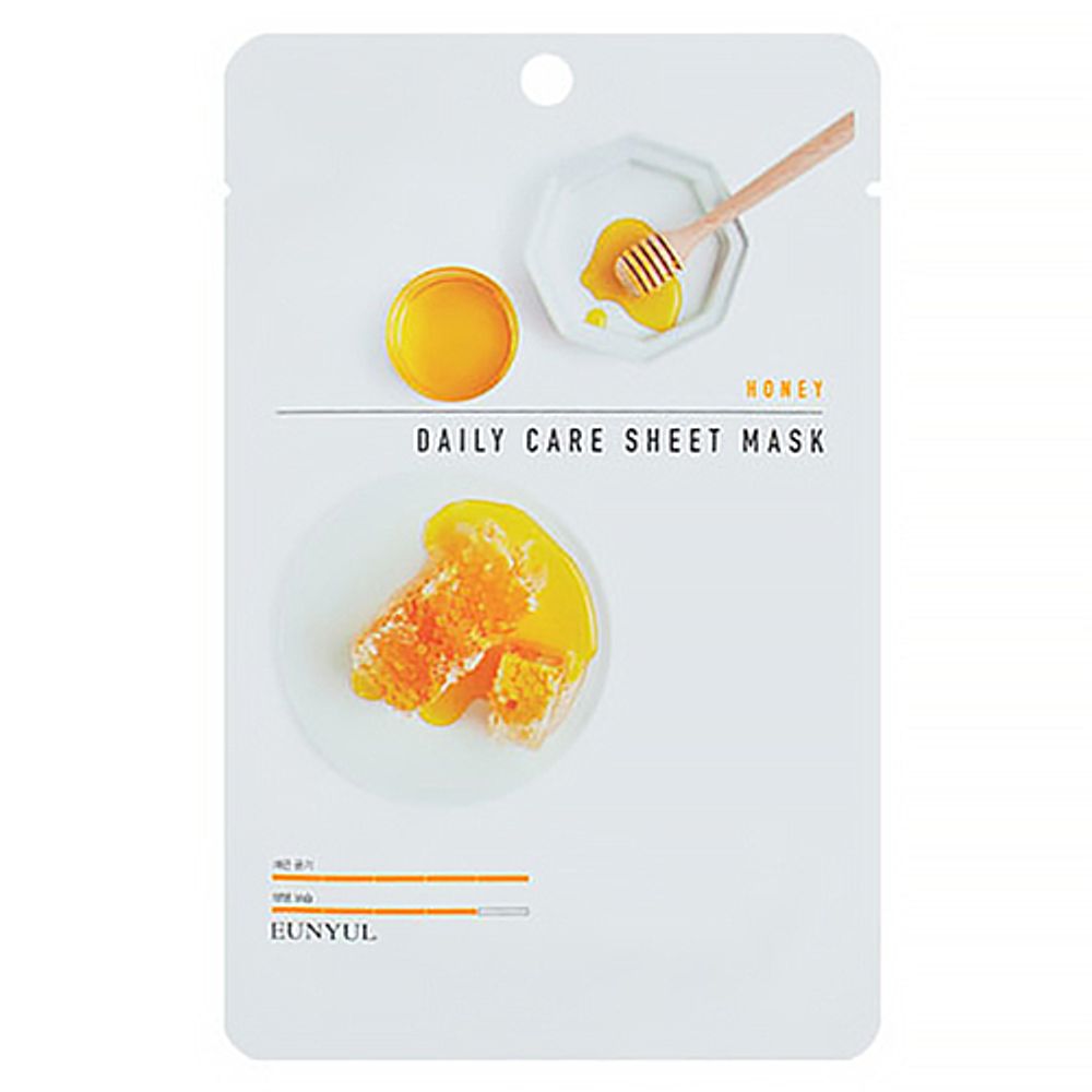 Маска тканевая с экстрактом меда Eunyul  Honey daily care sheet mask, 22 мл