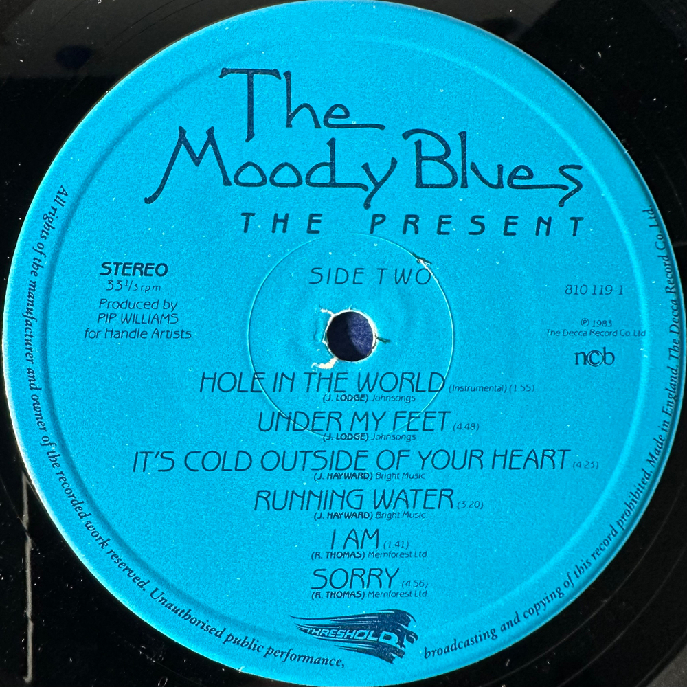 The Moody Blues - The Present (Скандинавия 1983г.)