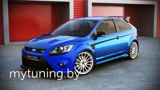 Сплитер переднего бампера для Ford Focus MK2 RS