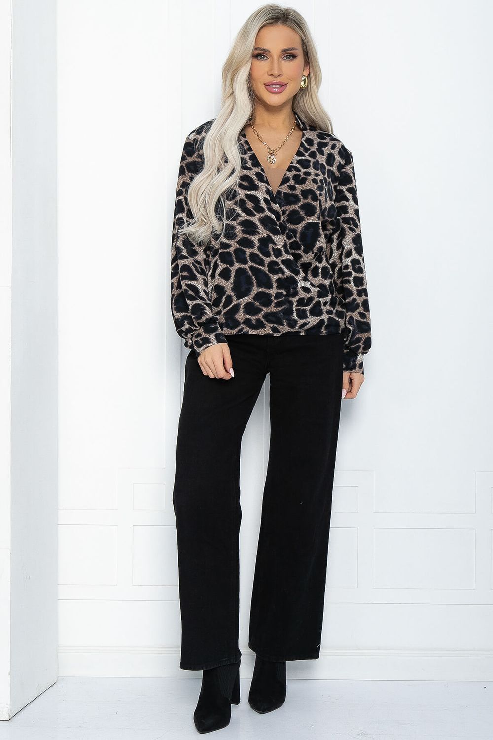 Блуза Красивая история (лео) Б12127 LT Collection