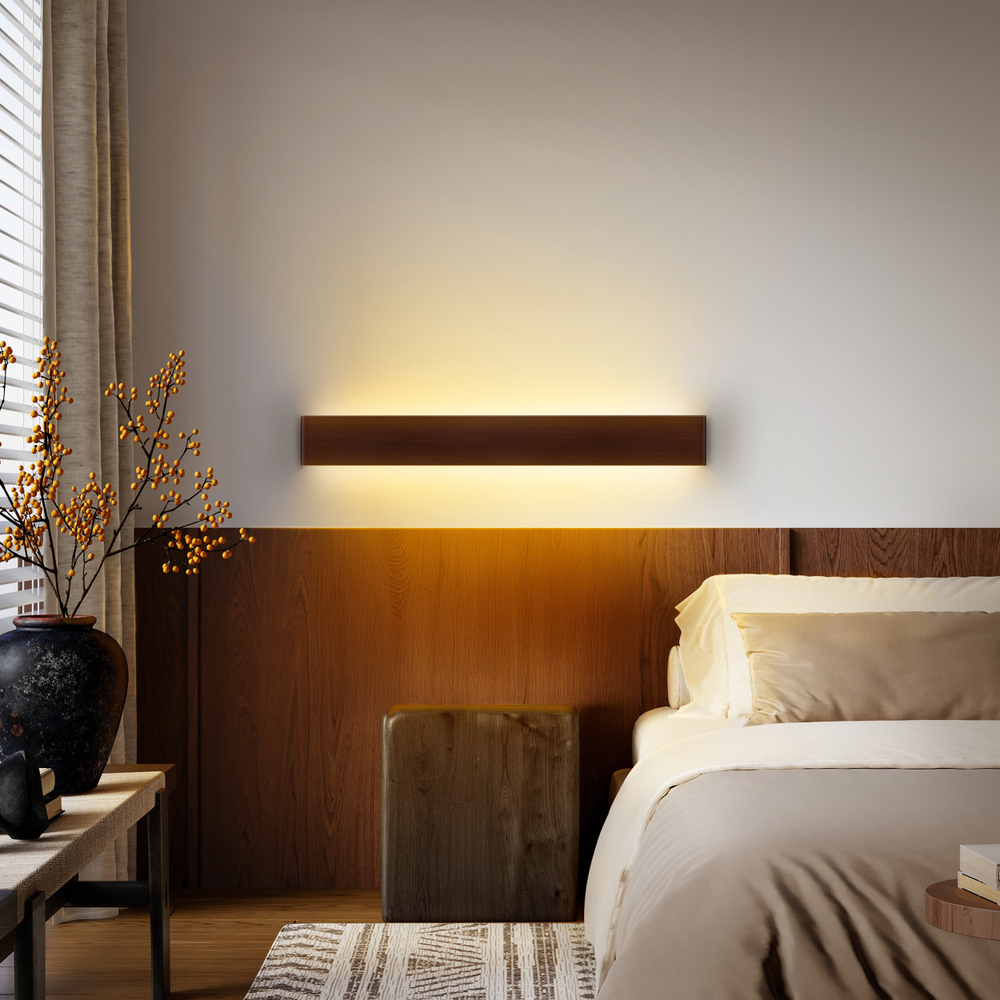 810538 Бра FIUME LED 30W 2850LM Dark wood 3000K