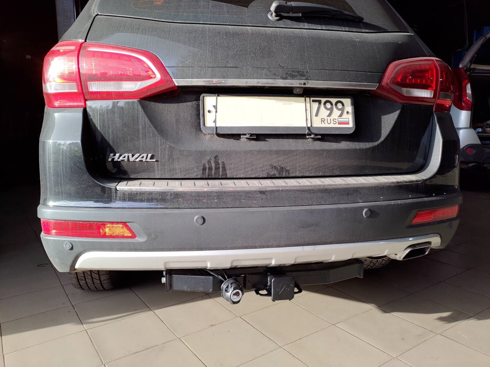 Фаркоп Бизон на Haval H6 FA 0240-E (c 2015 г.в.), M6(с 2023 г.в.) (паспорт и сертификат в комплекте)(без электрики)
