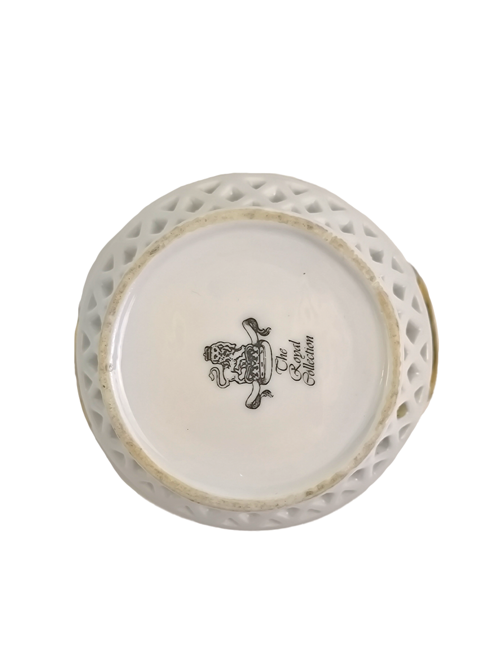 Фарфоровая чаша с ручками "Цветы" Германия