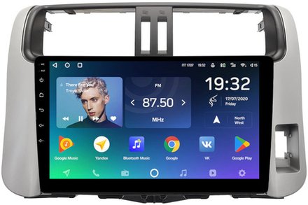 Магнитола для Toyota Land Cruiser Prado 150 2009-2013 (правый руль) - Teyes SPRO+ Android 10, ТОП процессор, 4-32, SIM-слот