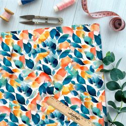 Ткань премиум шифон красочные перемены