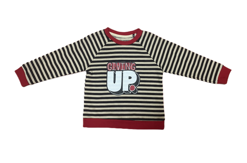 Свитшот с кнопками на спинке из хлопка произ-ва Турция на рост 68,86,92 см