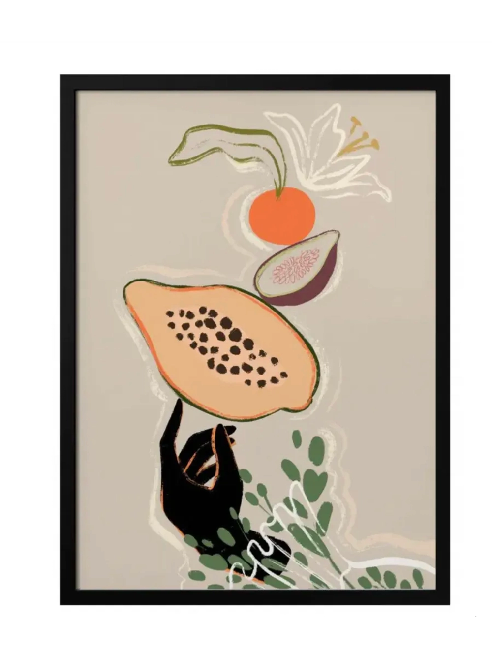 Постер интерьерный 30х40 см без рамки