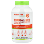 NutriBiotic, Immunity, аскорбат Bio-C, витамин C с биофлавоноидами и минералами, 454 г (16 унций)
