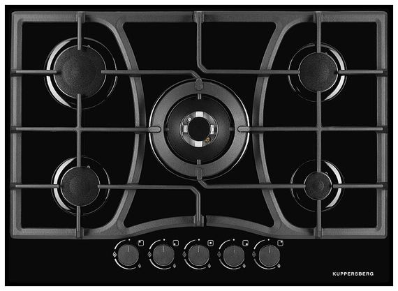 Встраиваемая газовая варочная панель Kuppersberg FG 73 B