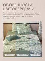 Комплект с покрывалом Сатин Вуаль Авроры «Весенний сад»