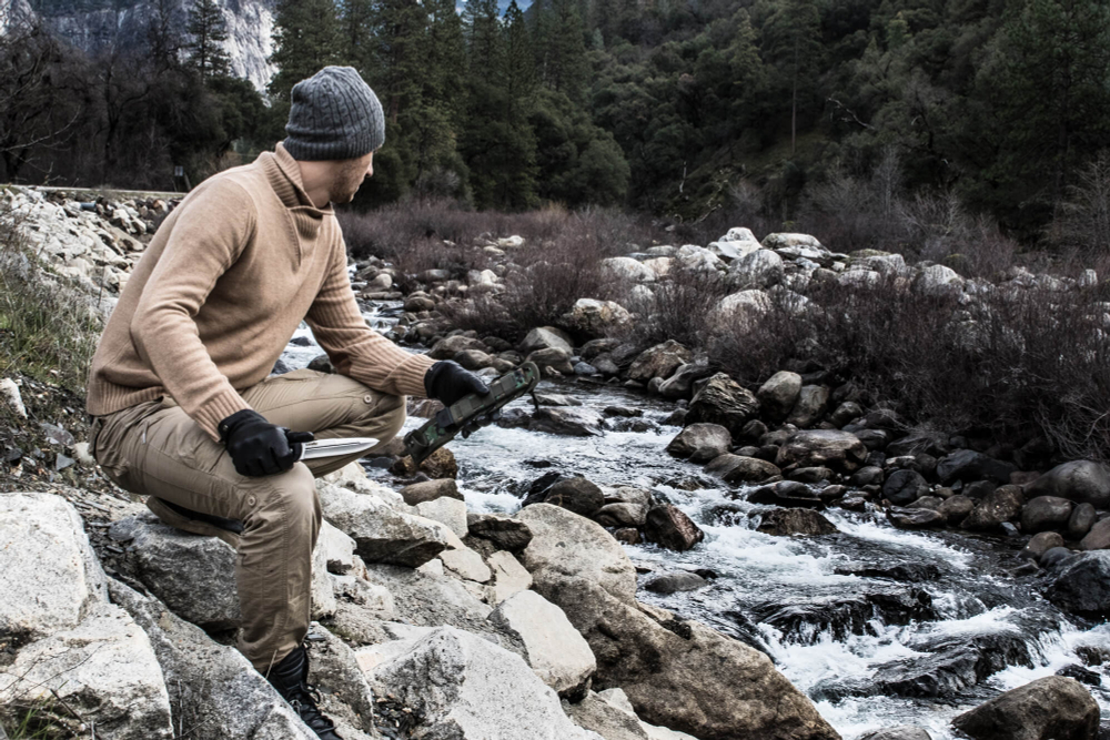 Туристический нож Legion AUS-8 Black Titanium