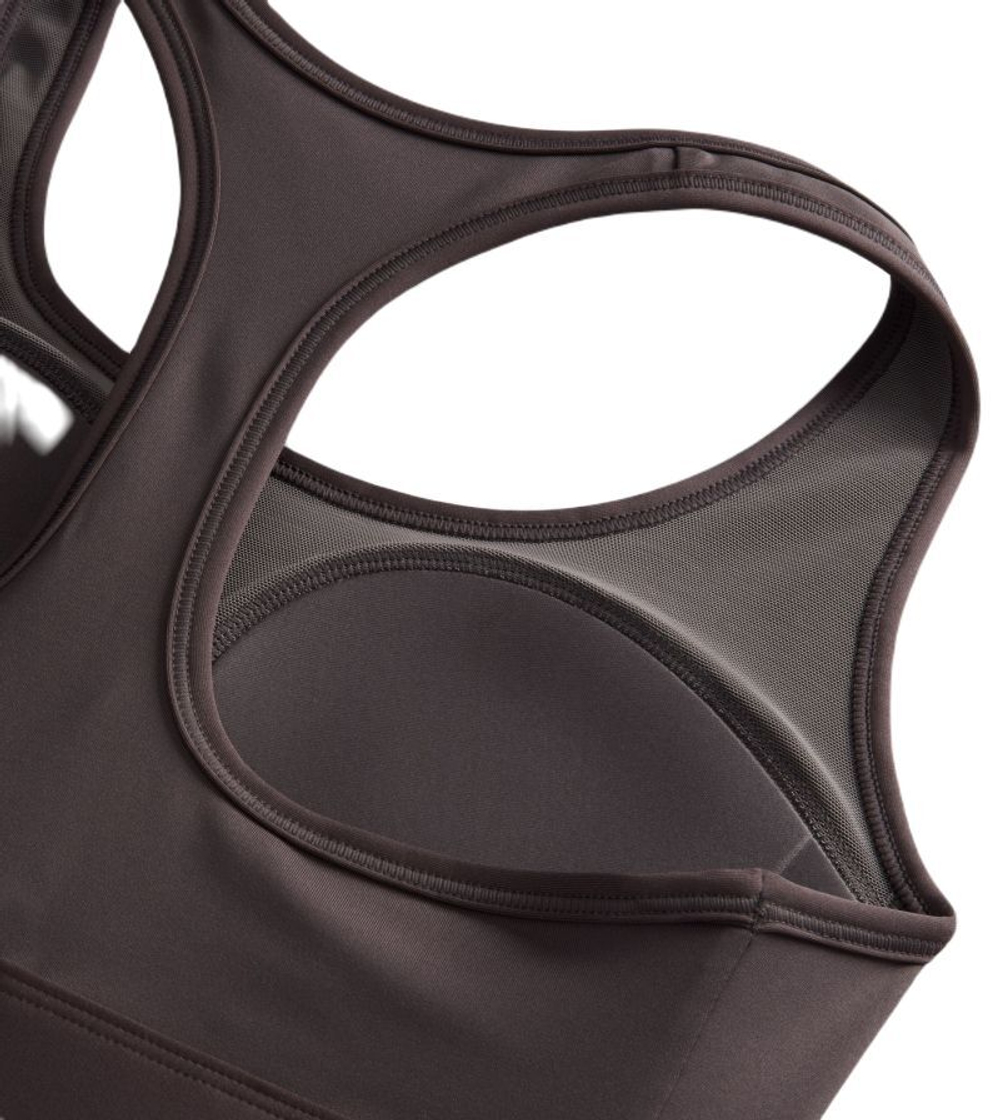 Теннисный бюстгальтер Nike Swoosh Medium Support Non-Padded Sports Bra - Gray