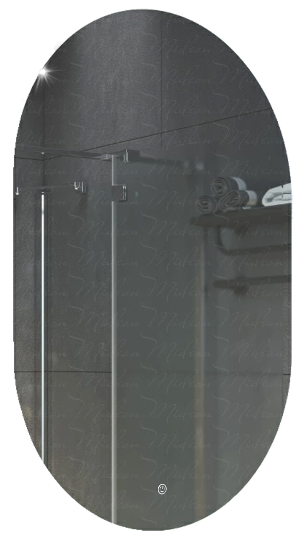 Зеркало Azario Alone Arco 60 см CS00078967 с подсветкой