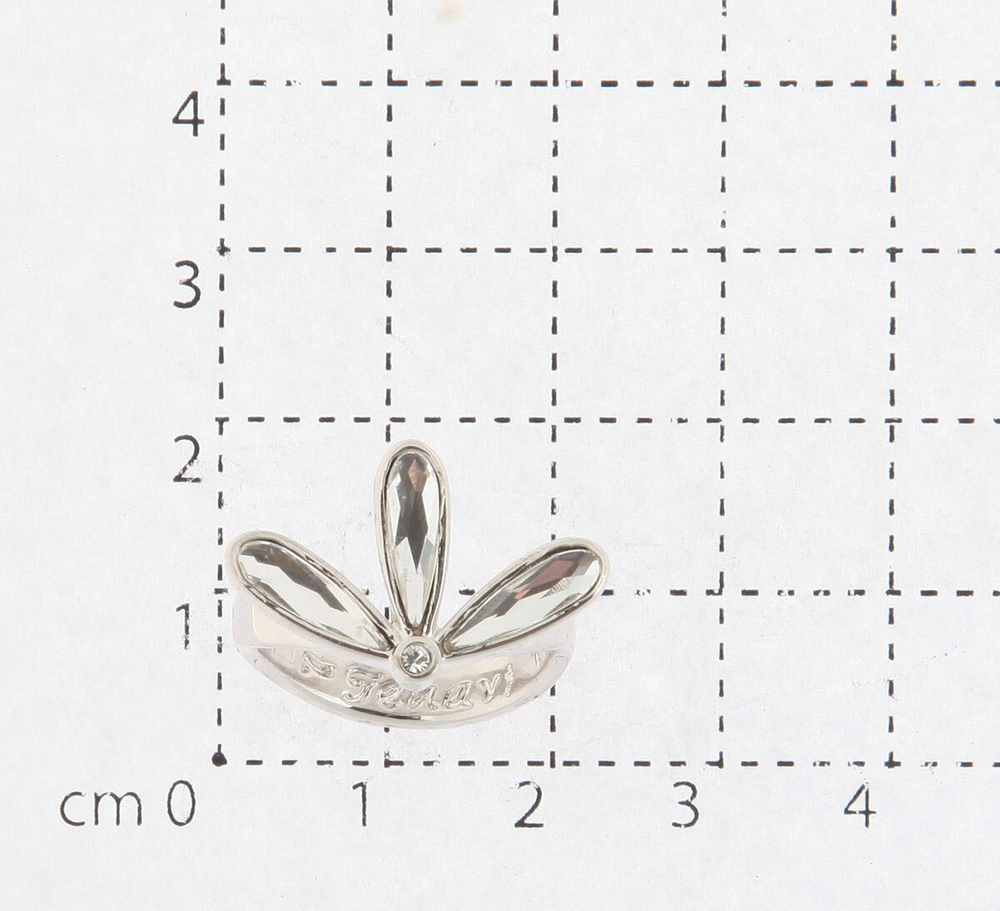 "Ардея" кольцо в родиевом покрытии из коллекции "Incanto" от Jenavi