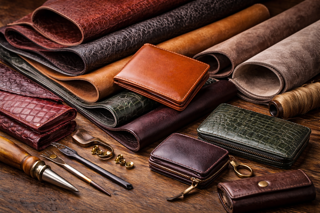 Галантерейная кожа: чем отличается и для чего подходит