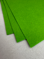 Жесткий фетр 1 мм Зеленый, (Китай)