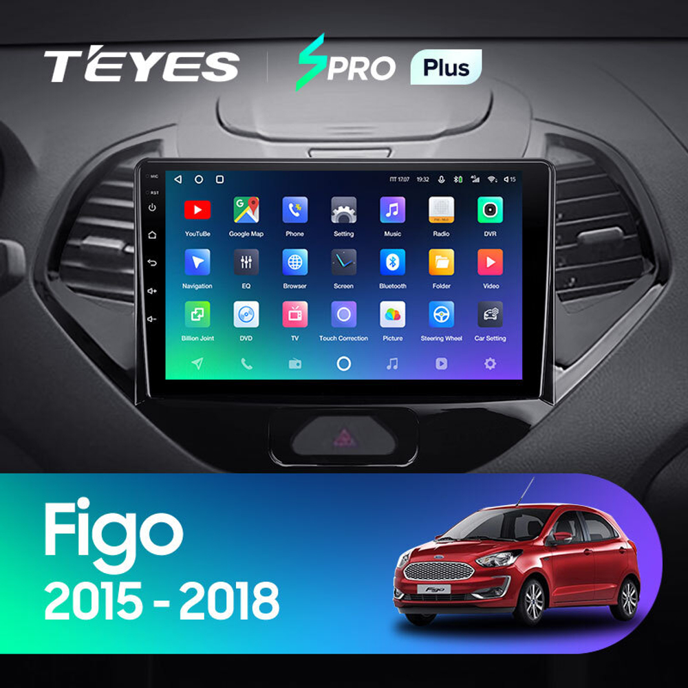 Teyes SPRO Plus 9"для Ford Figo 2015-2018