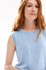 23535 Джемпер женский (голубой)