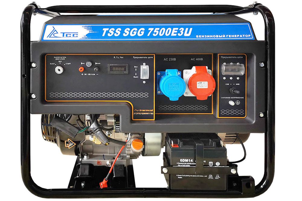Бензиновый генератор ТСС SGG 7500Е3U